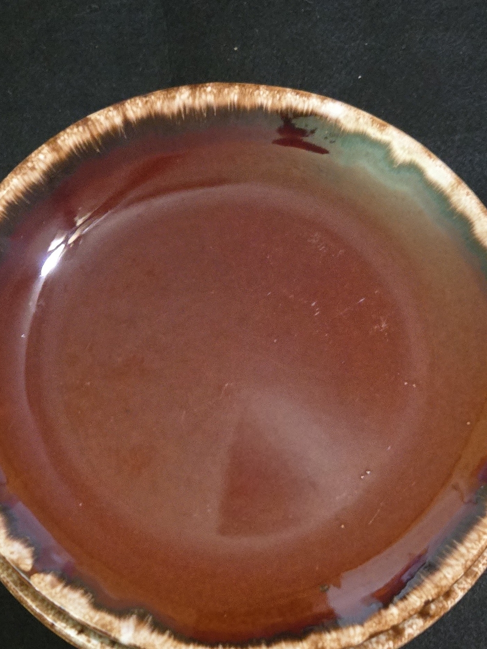Vintage Hull Pottery Dinnet Plates Set Of 4